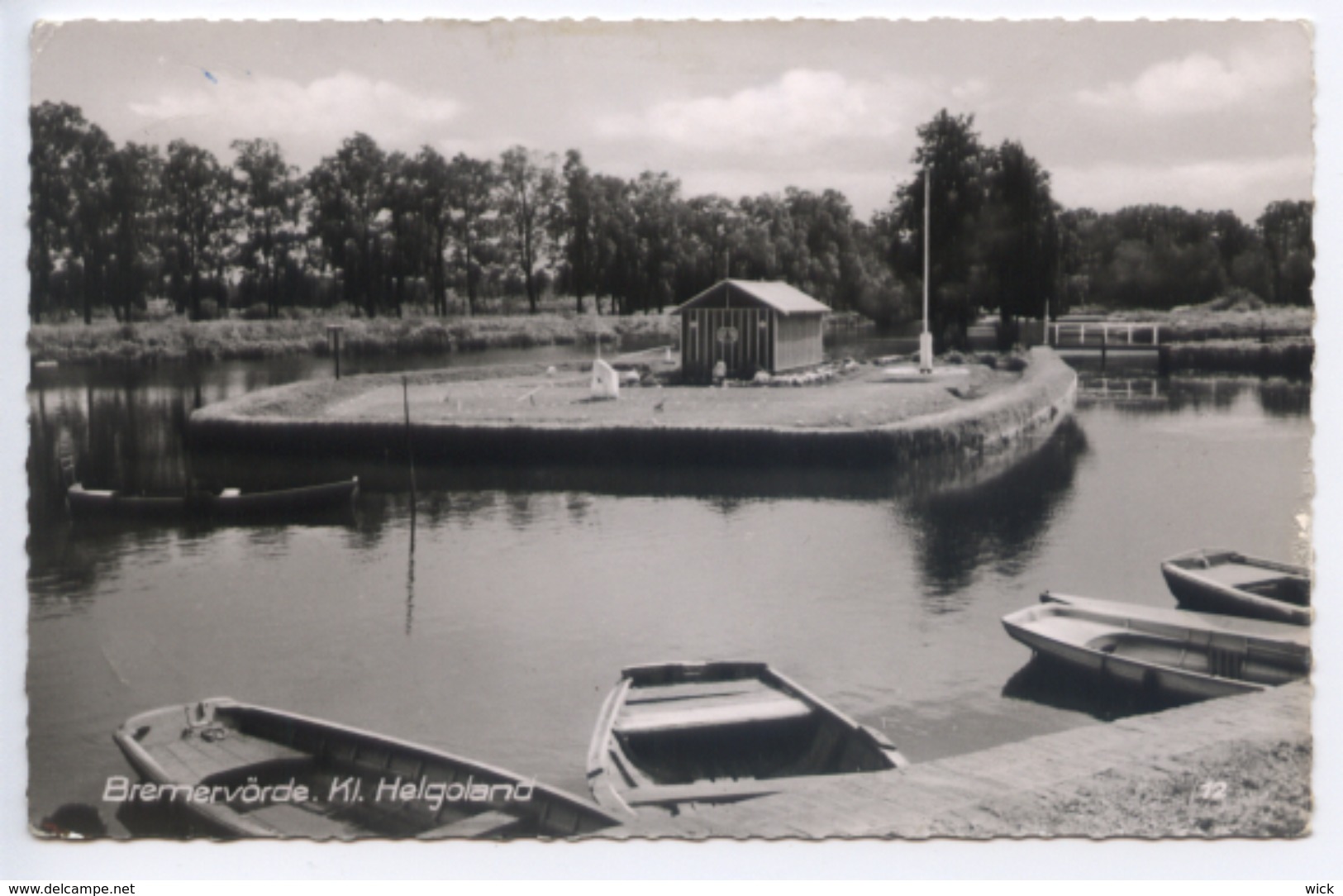 AK Bremervörde Bei Oerel, Hipstedt, Basdahl, Ebersdorf, Rotenburg (Wümme)             -"Kl. HELGOLAND"    -rar !!! - Bremervörde