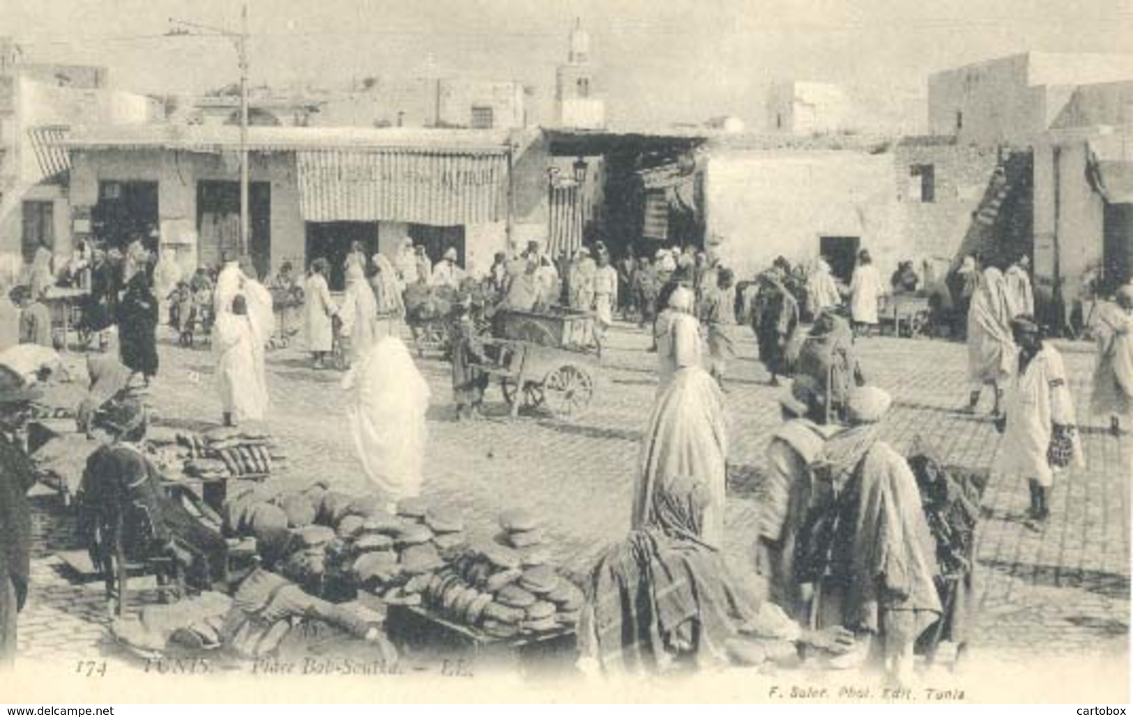 Tunis, Place Bab- Souika - Tunesië