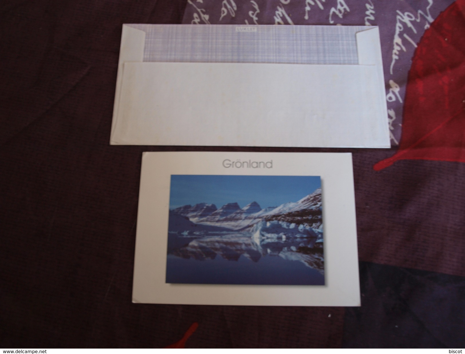 Groenland 1 Enveloppe 1 Carte 1984 1999 - Arctische Expedities