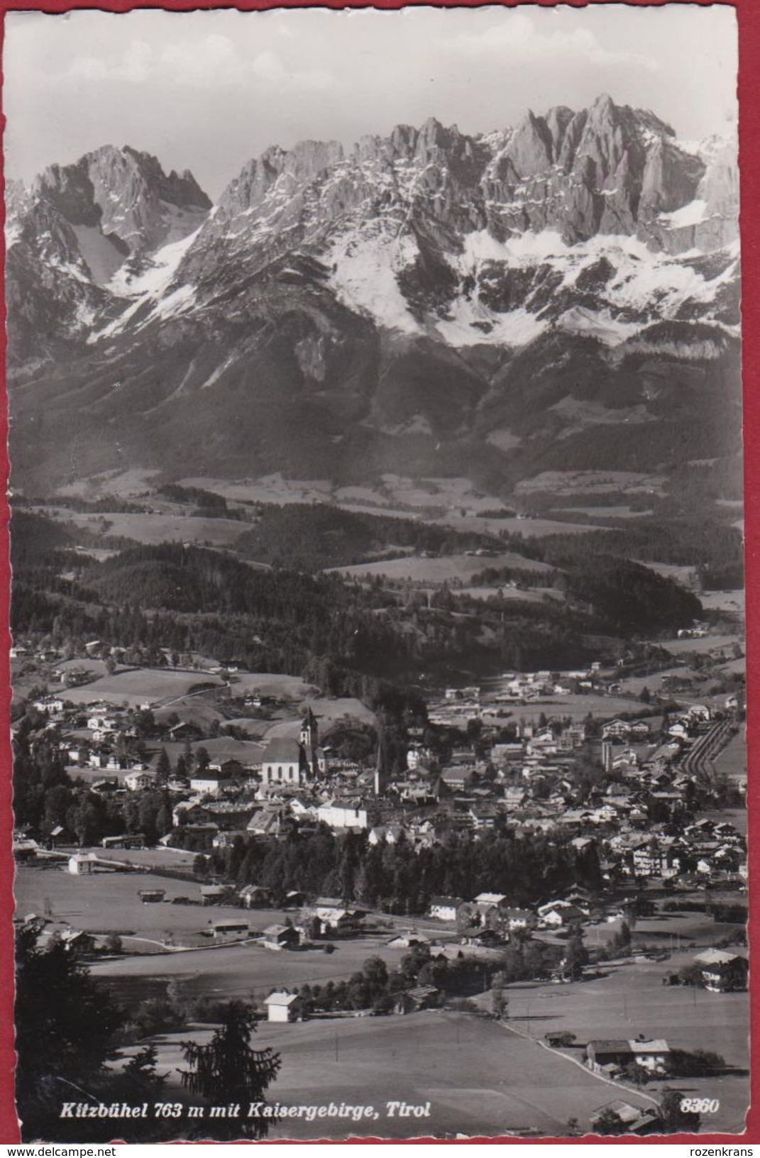 Oostenrijk Tirol Kitzbuhel Mit Kaisergebirge Austria Österreich Autriche - Kitzbühel