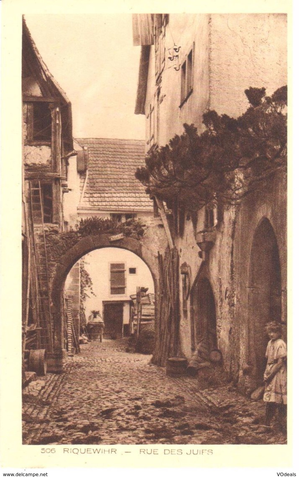 Alsace - CPA - Riquewihr - Rue Des Juifs - Alsace