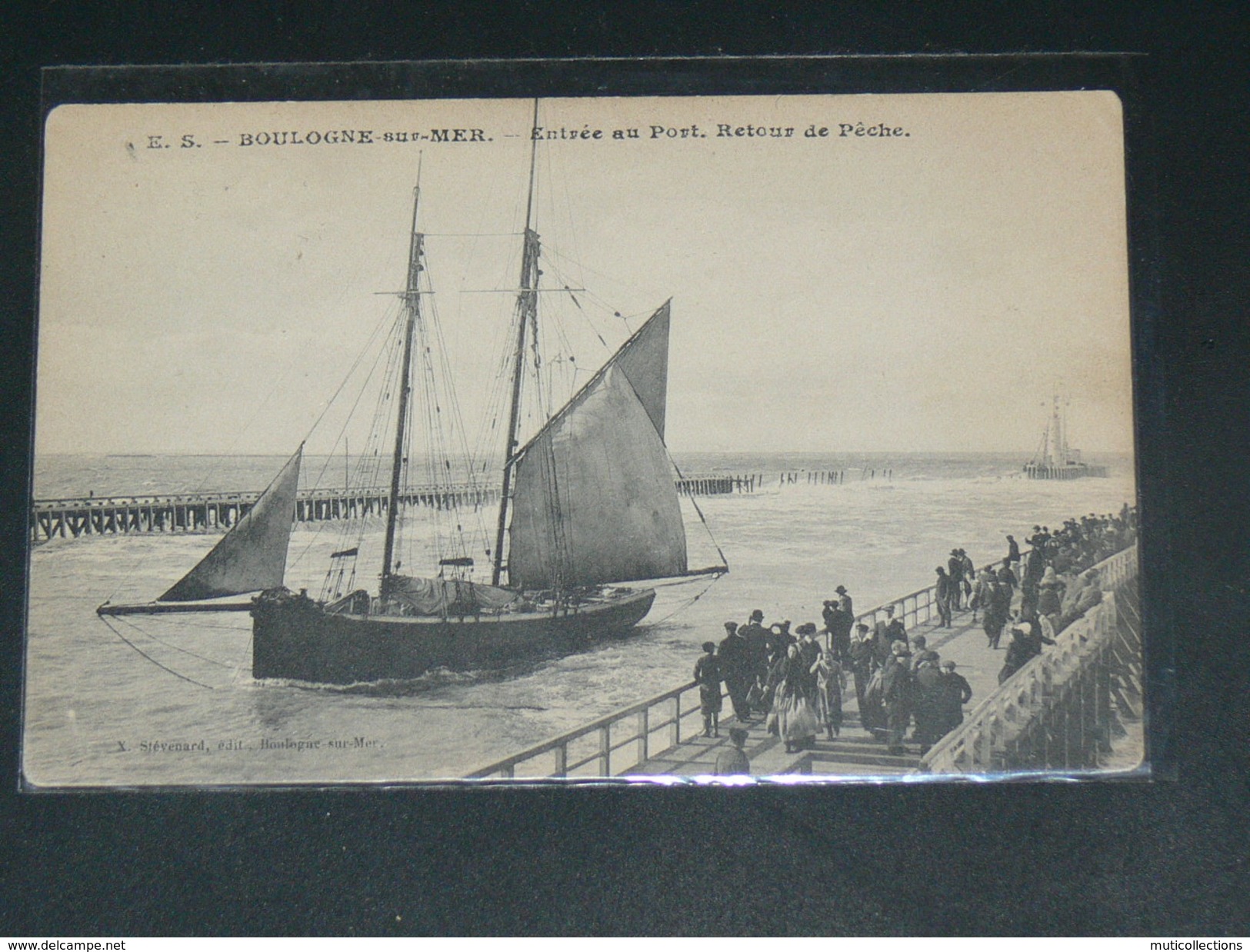 BOULOGNE SUR MER    1907   VUE   CIRC  EDIT - Boulogne Sur Mer