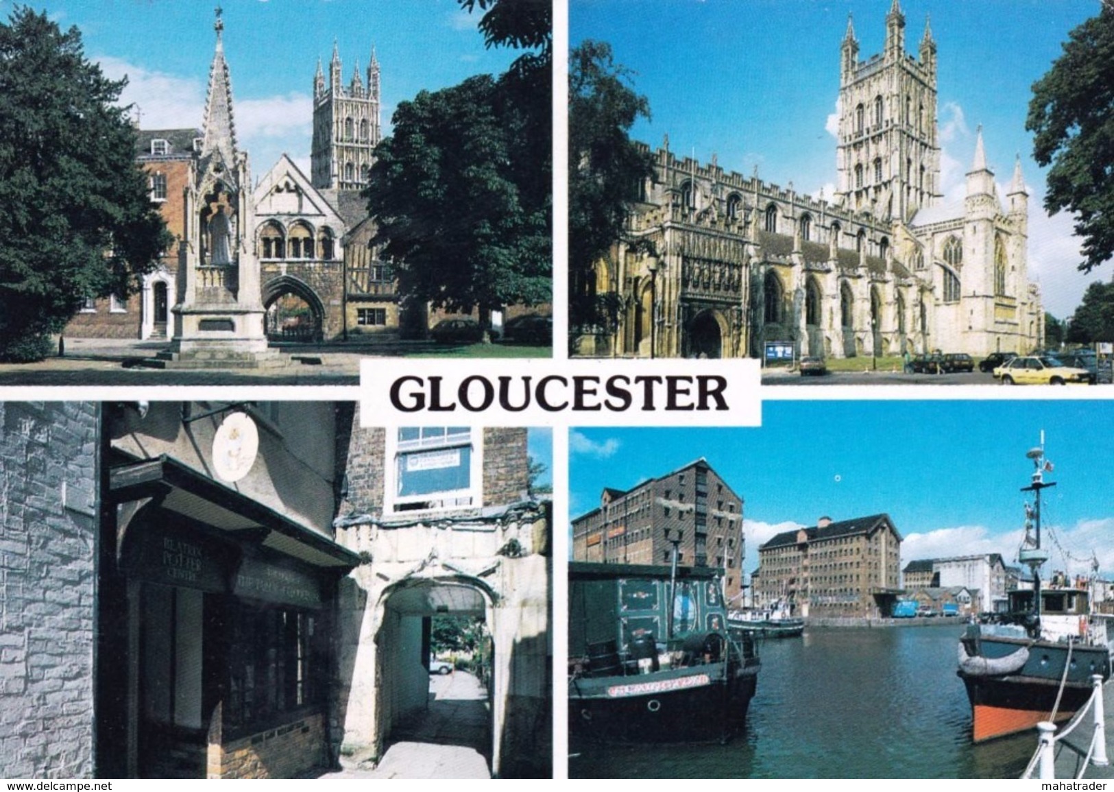 England - Gloucester - Multi View - Printed 1992 - Gloucester