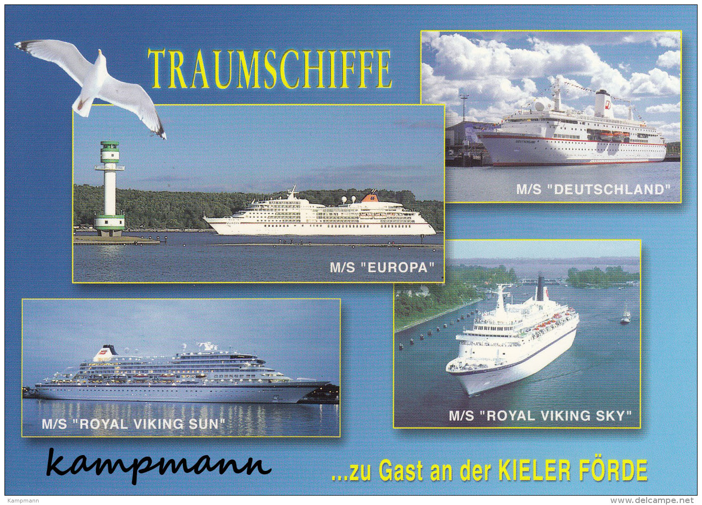 Traumschiffe,UP-Verlag Kiel,2300/269,ungelaufen - Paquebots