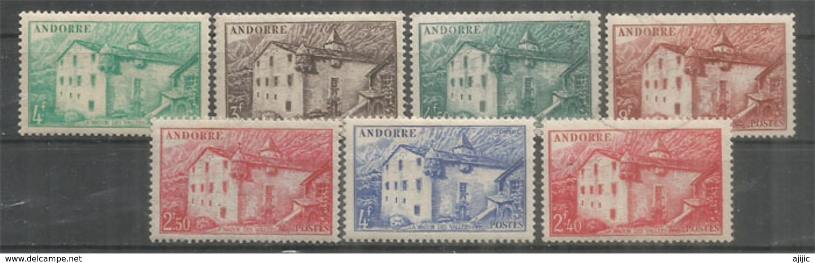 ANDORRE. Eglise Romane De St Jean De Caselles (XI Ième Siècle)  7 Timbres Neufs **  Côte 24.00 € - Unused Stamps