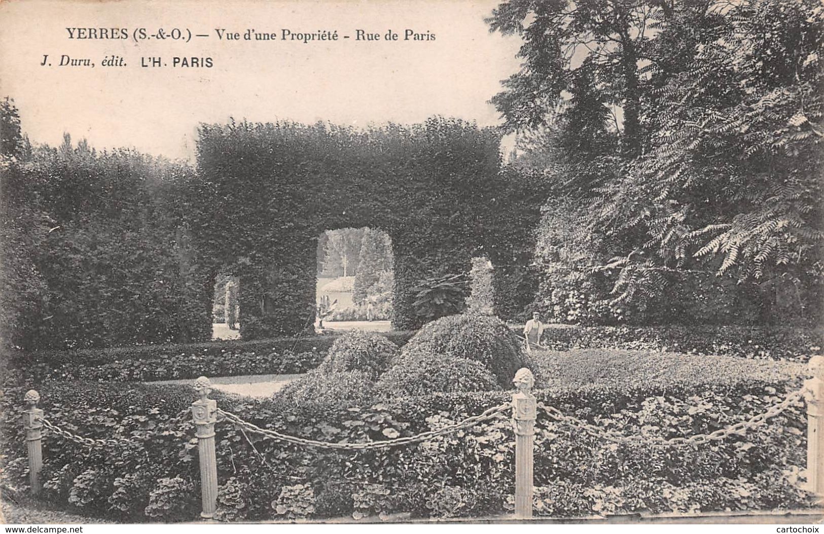 91 - Yerres - Un Beau Panorama D'une Propriété - Rue De Paris - Yerres