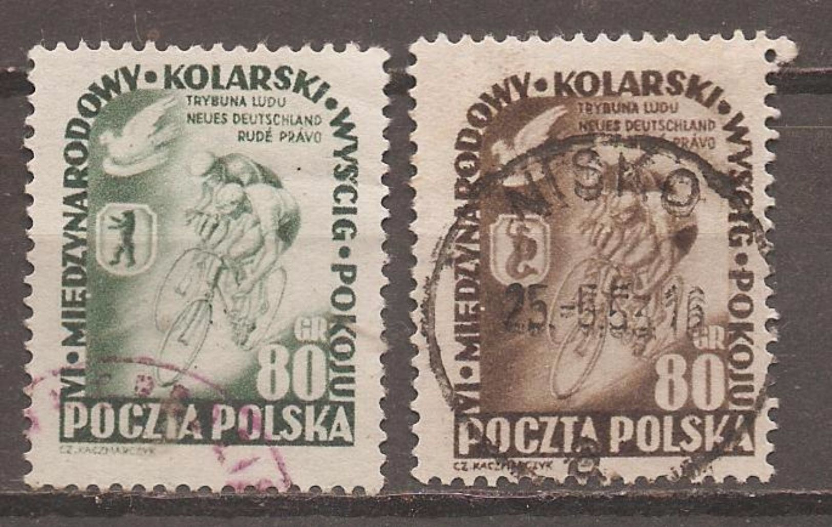 Polen Mi.799,801 - Gebraucht