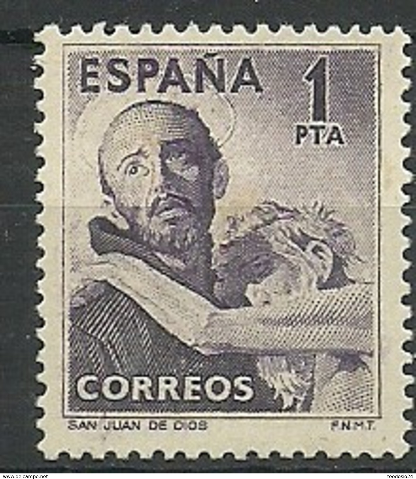 ESPAÑA 1950 EDIFIL 1070  **  MNH VC 30 EUROS - Nuovi