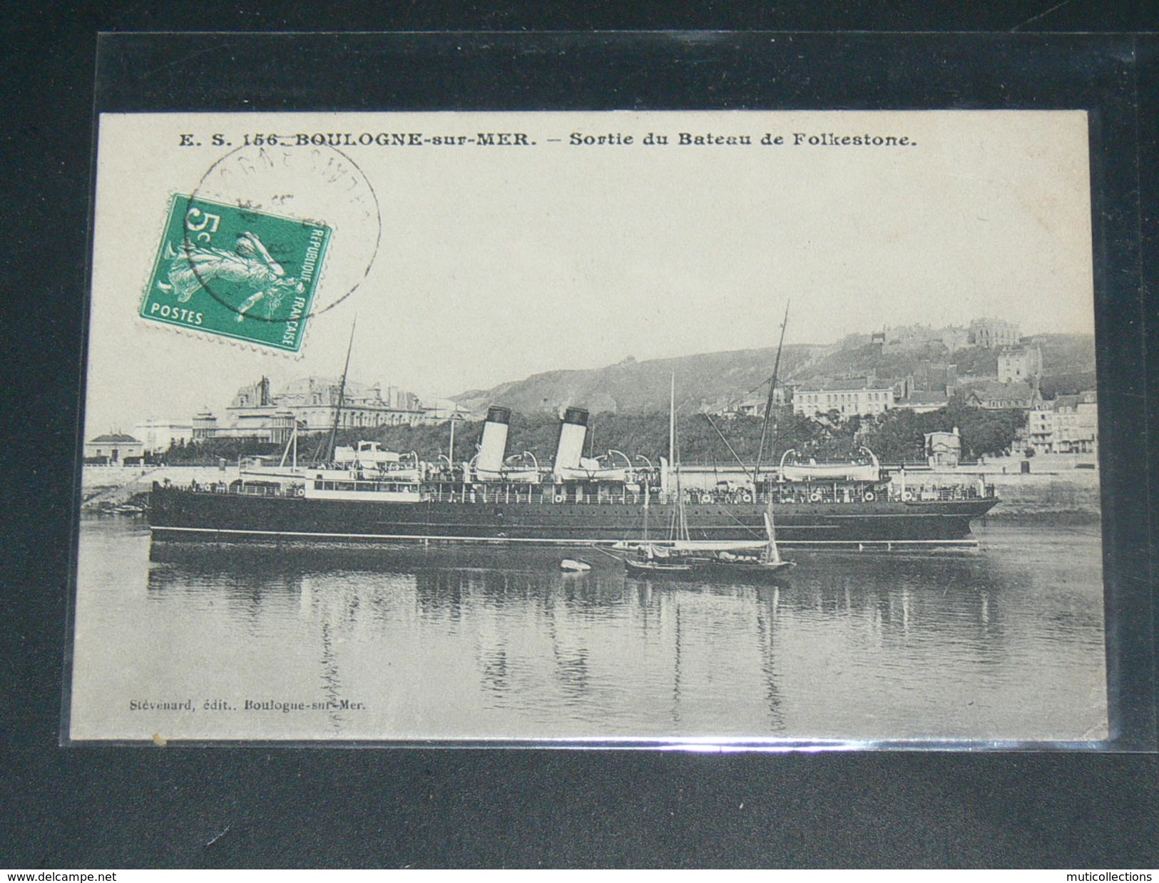 BOULOGNE SUR MER    1910   VUE    CIRC  EDIT - Boulogne Sur Mer