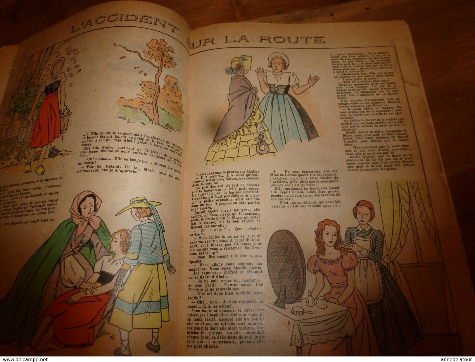 1937 LISETTE:Le Violon Magique D'Huguette Vorel (texte Et Dessins De René Louys);Combinaison Au Tricot Pour Fillette;etc - Lisette