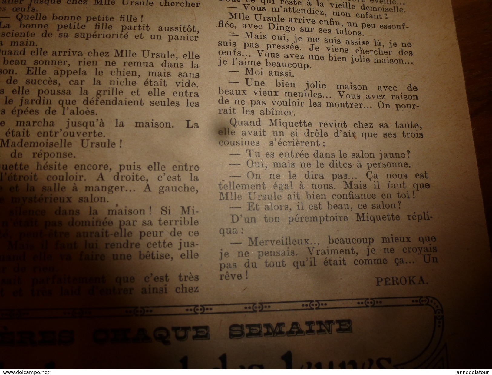 1937 LISETTE:Le violon magique d'Huguette Vorel (texte et dessins de René Louys);Combinaison au tricot pour fillette;etc