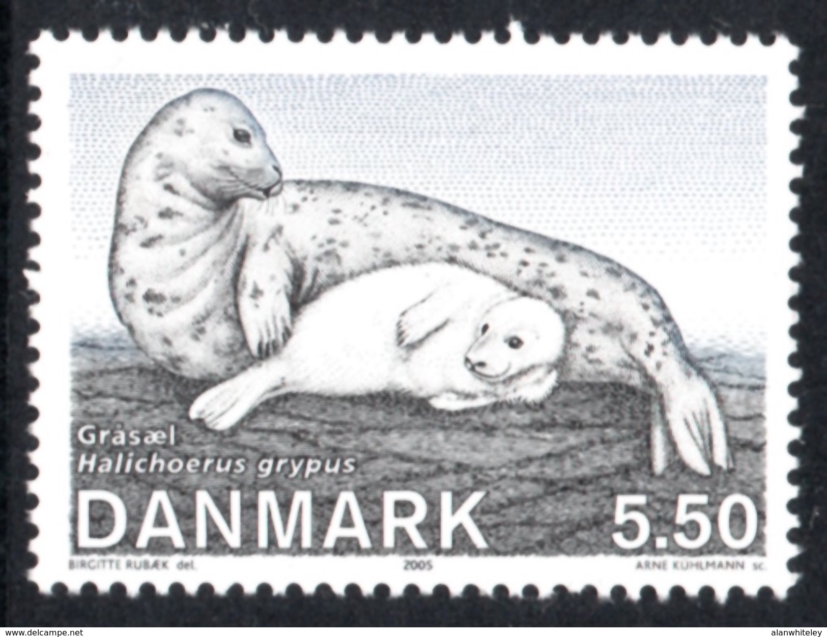 DENMARK 2005 Seals DKK5.50: Single Stamp UM/MNH - Neufs