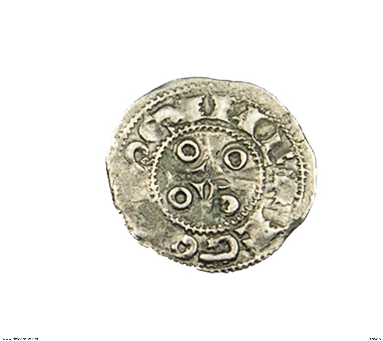 Louis IV D'Outremer - Obole D'Angoulême - France - Egolissine - Diamètre 15mm - 0,39 Gr. - - Autres & Non Classés