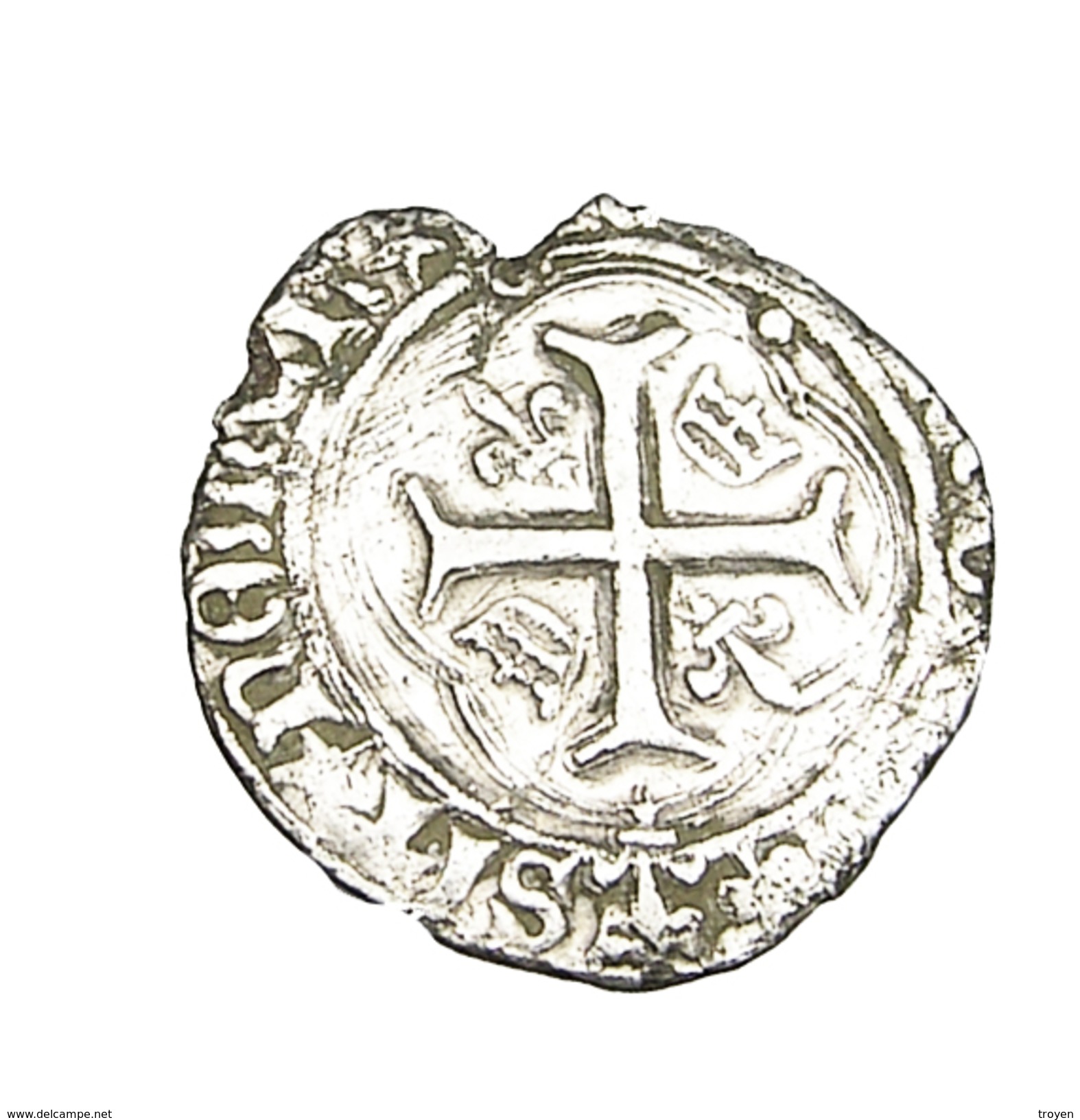 Grand Blanc à La Couronne - Louix XII - Lyon - 2,38 Gr. - TB - - 1498-1515 Luigi XII Il Padre Del Popolo