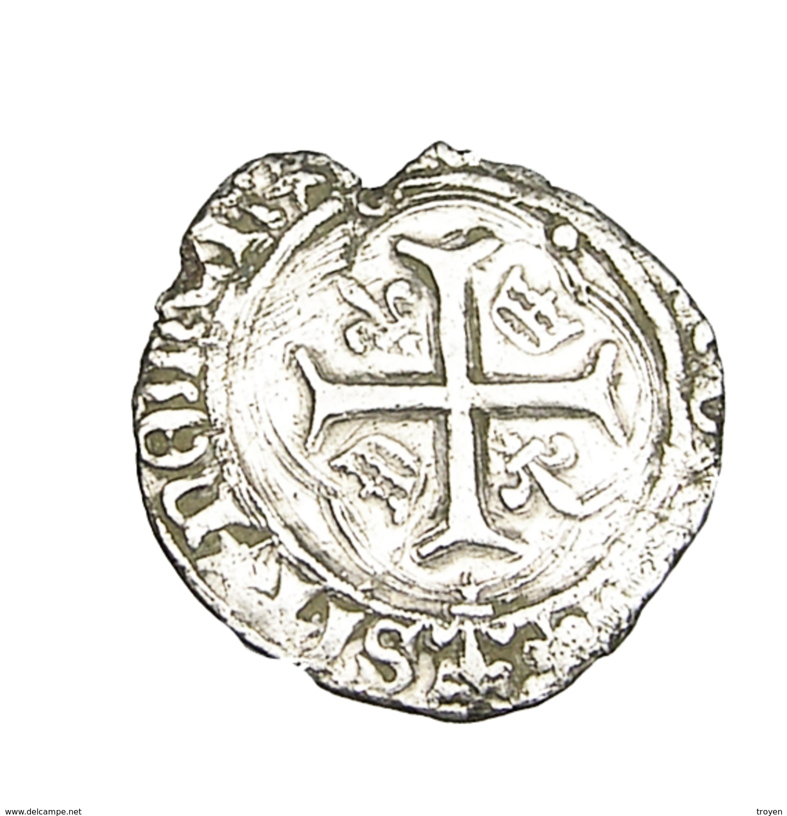 Grand Blanc à La Couronne - Louix XII - Lyon - 2,38 Gr. - TB - - 1498-1515 Luis XII El Padre Del Pueblo