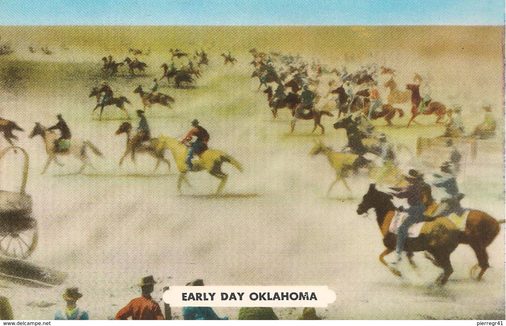 CPA-1955-USA-OKLAHOMA-EARLY DAY-CHEROKEE STRIP-TBE - Oklahoma City