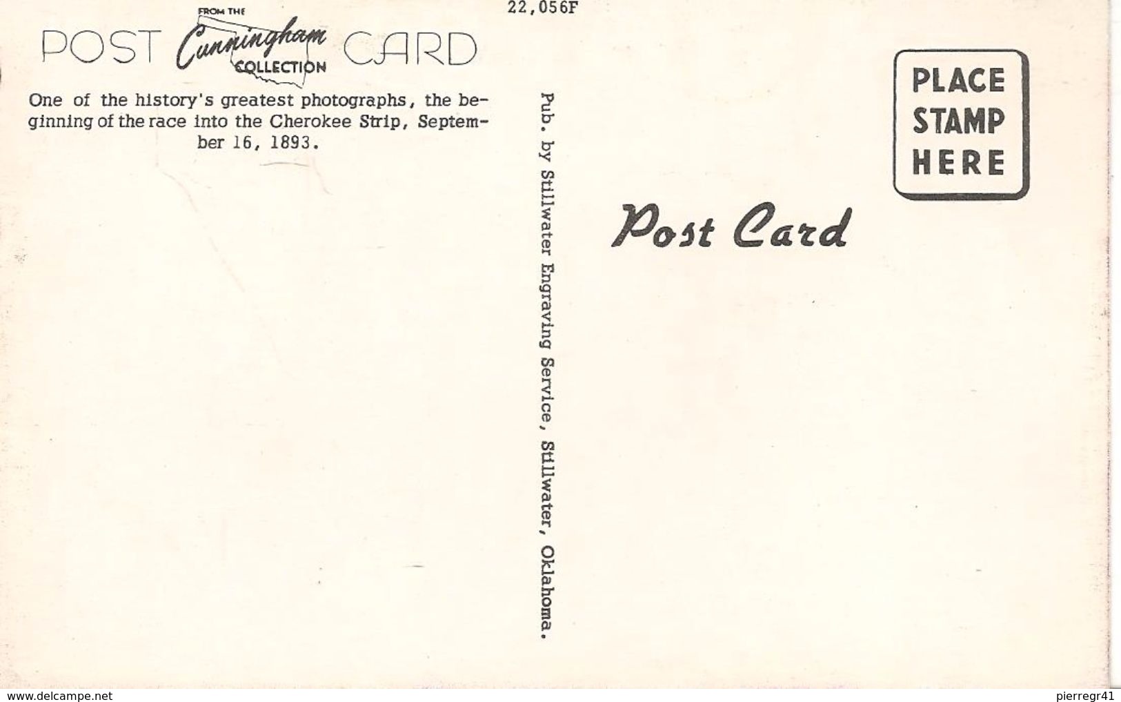 CPA-1955-USA-OKLAHOMA-EARLY DAY-CHEROKEE STRIP-TBE - Oklahoma City