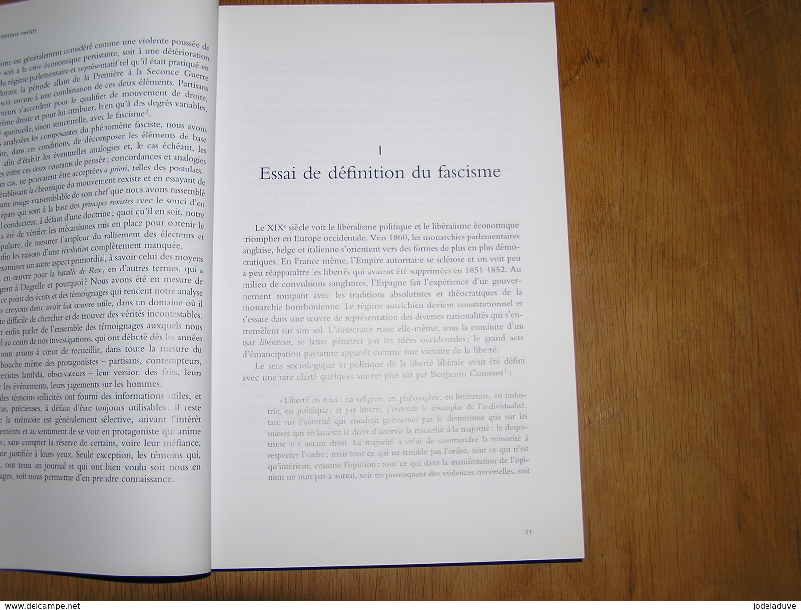 LEON DEGRELLE ET L' AVENTURE REXISTE 1927 1940 Histoire Degrelle Bouillon Rex Rexisme Politique Gouvernement - Politique