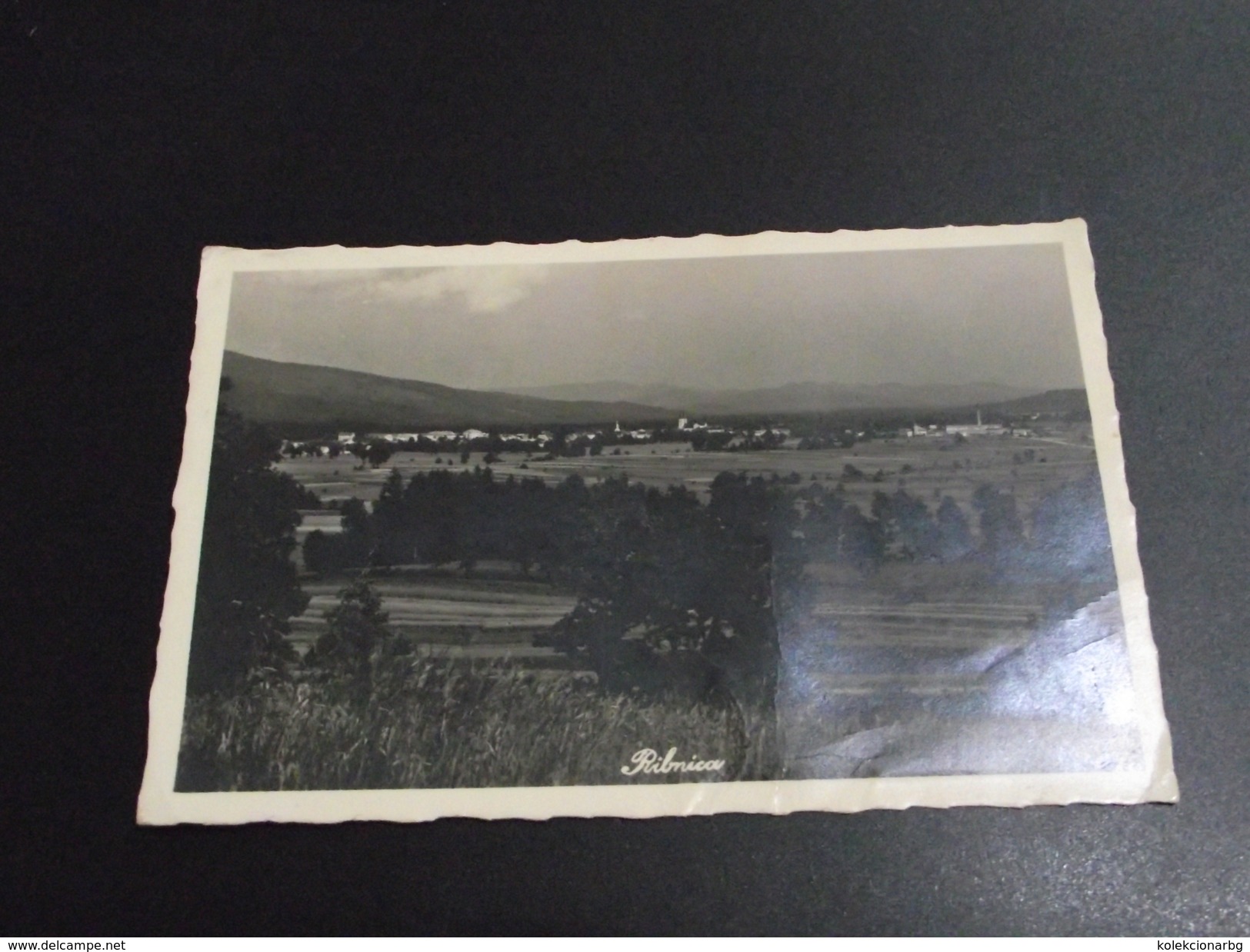 1198. Postcard Ribnica -Ljubljana - Covers & Documents