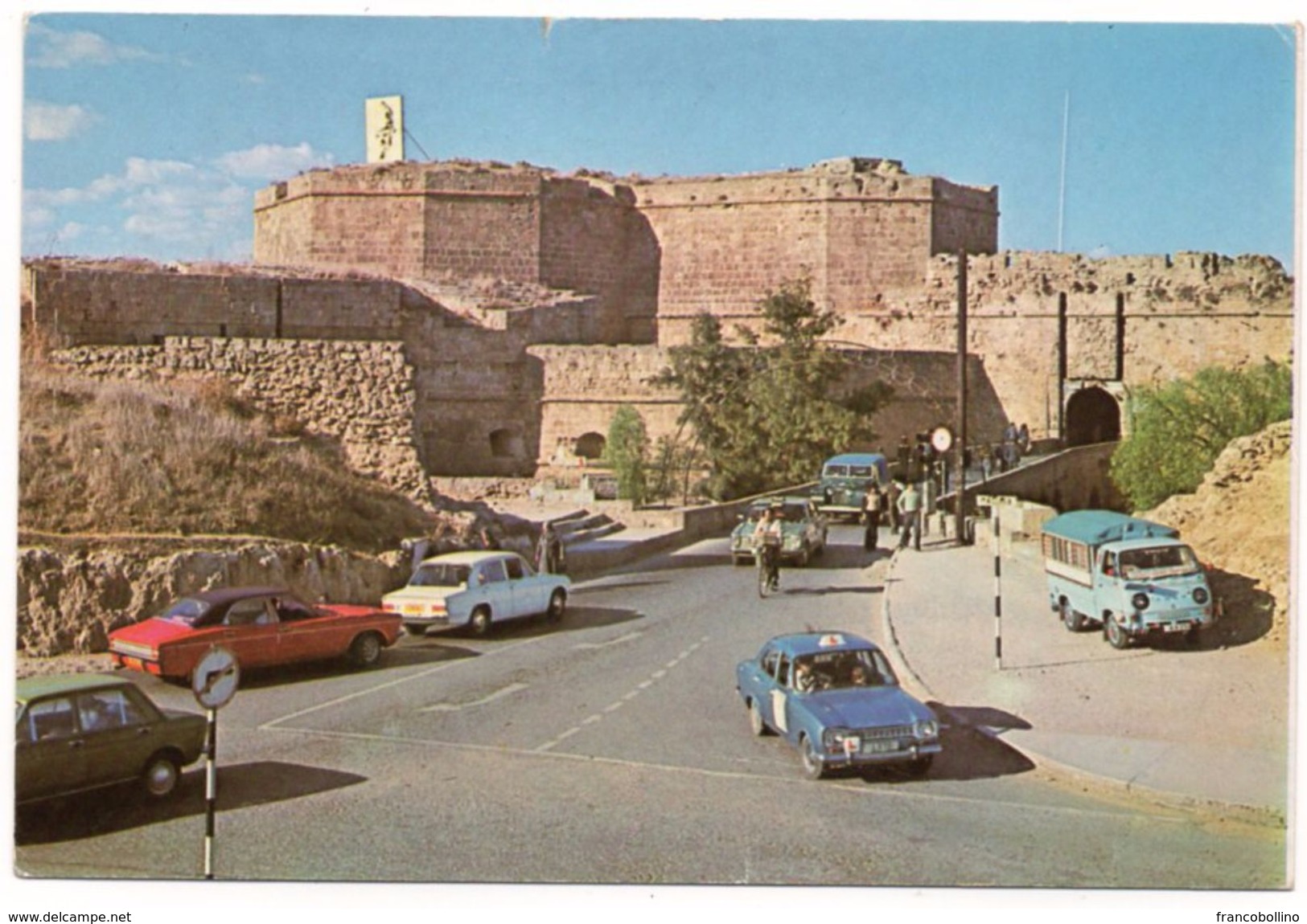 CYPRUS/CHYPRE/KIBRIS-OLD CITY GATE FAMAGUSTA/ OLD CARS/ TURKISH CYPRUS THEMATIC STAMPS-OLYMPIC GAMES/ISLAMIC SUMMIT - Cipro