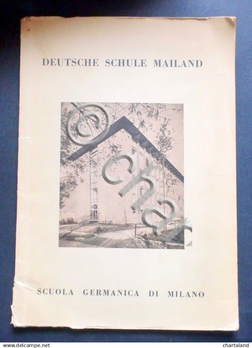 Scuola Germanica Milano Via Legnano - Annuario Deutsche Schule 1957 - Non Classificati