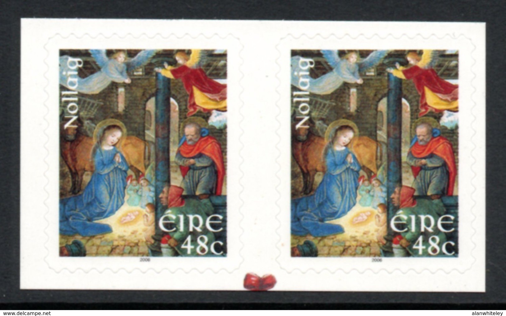 IRELAND 2006 Christmas/Nativity: Horizontal Pair Of Stamps UM/MNH - Nuovi