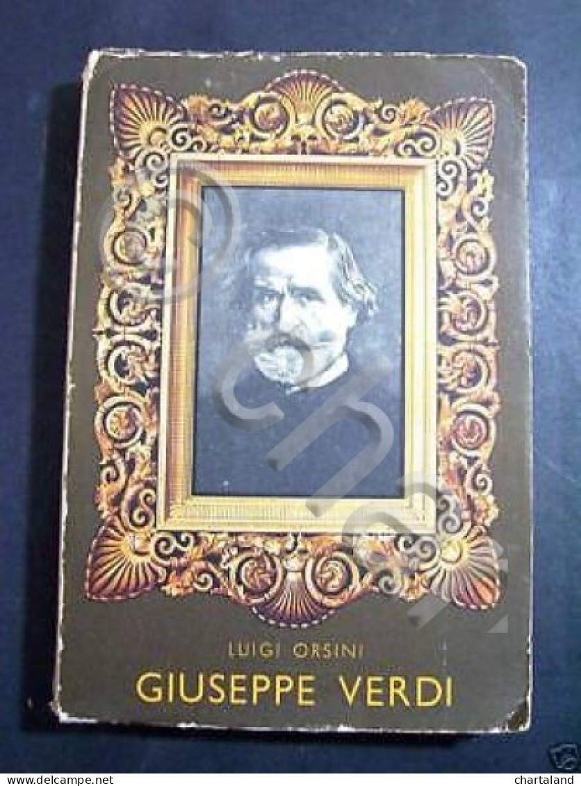 Musica Biografie * Giuseppe Verdi * Ed. 1955 - Non Classificati