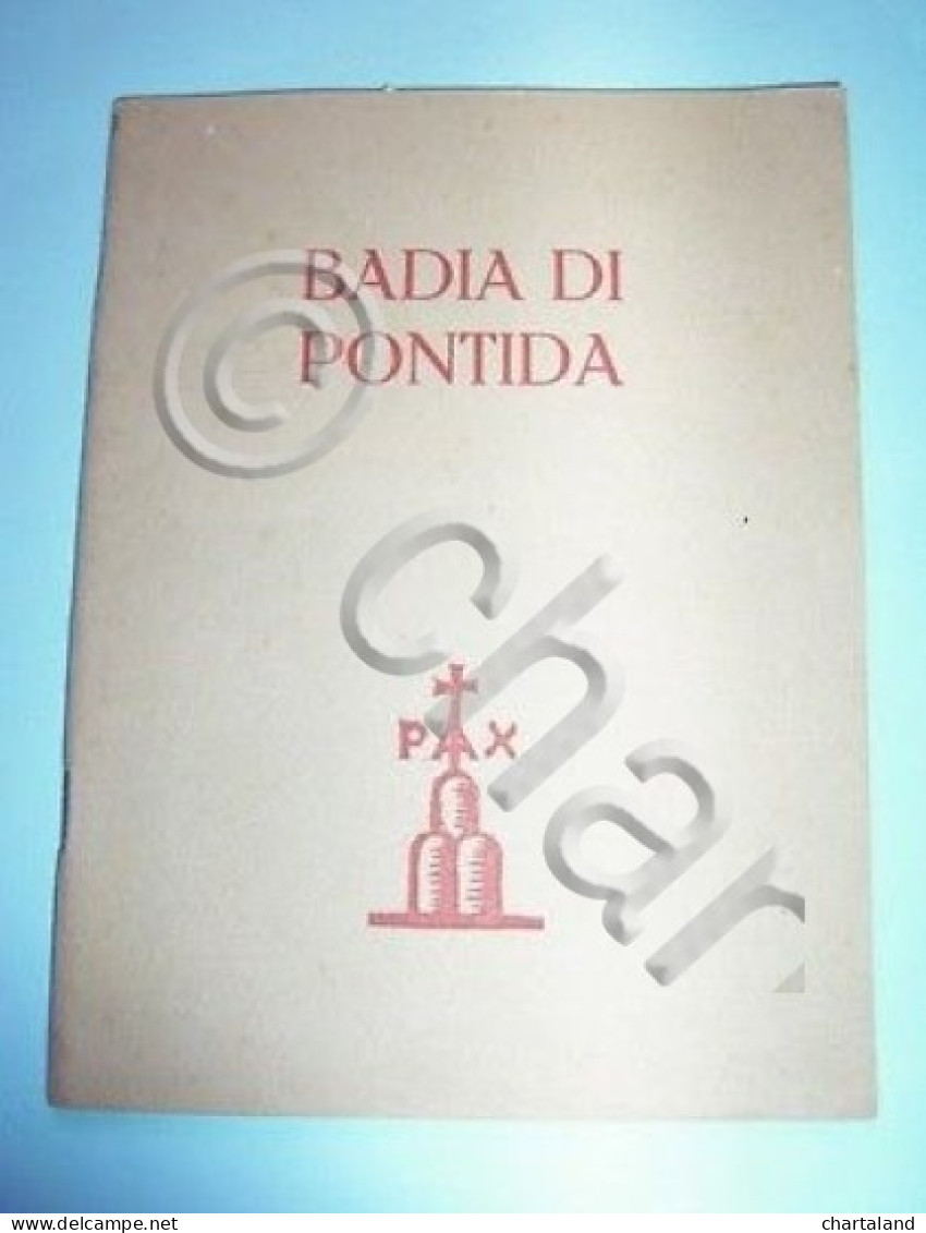 Guida Turistica - Badia Di Pontida - 1^ Ed. 1949 - Non Classificati