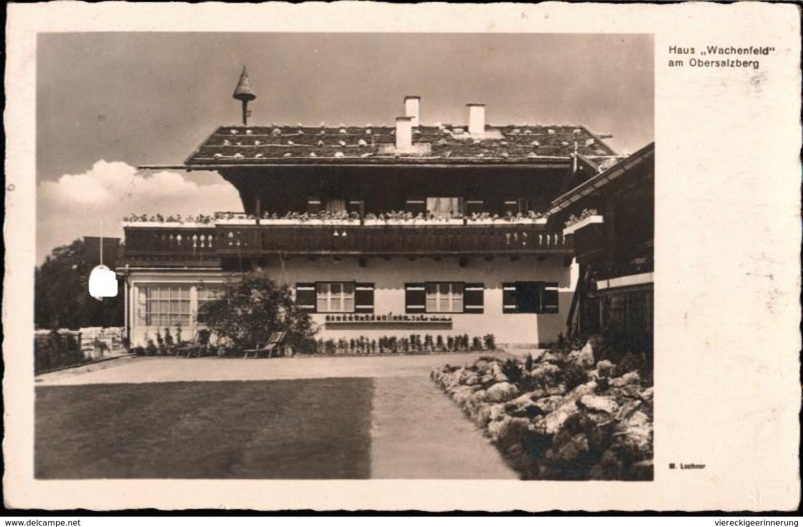 ! 1935 Ansichtskarte Obersalzberg Haus Wachenfeld - Berchtesgaden