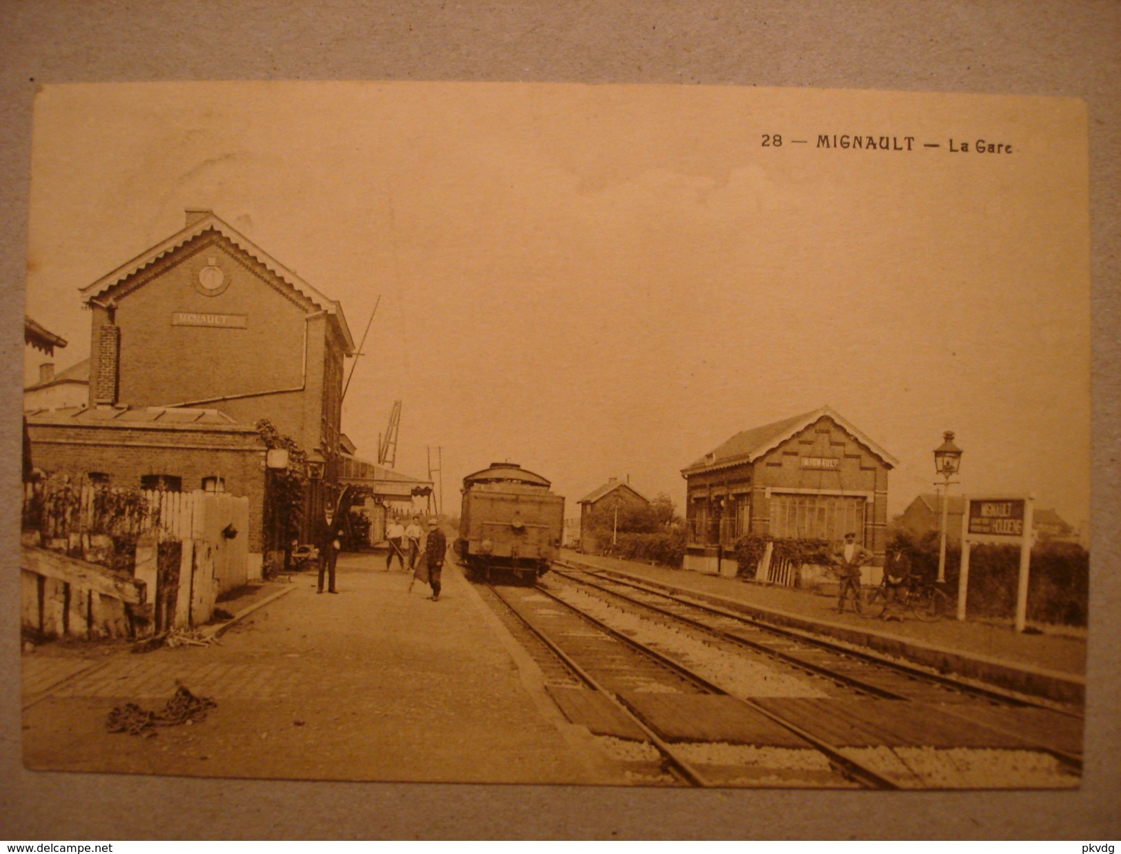 Le Roeulx. Mignault. La Gare. - Le Roeulx