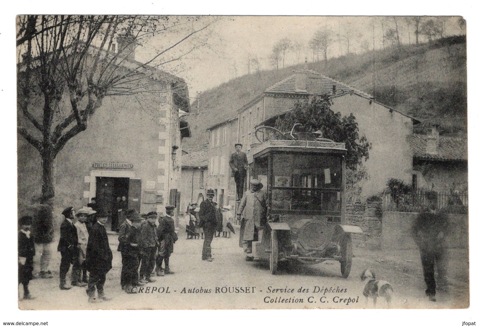 26 DROME - CREPOL Autobus Rousset, Service Des Dépêches (voir Descriptif) - Autres & Non Classés