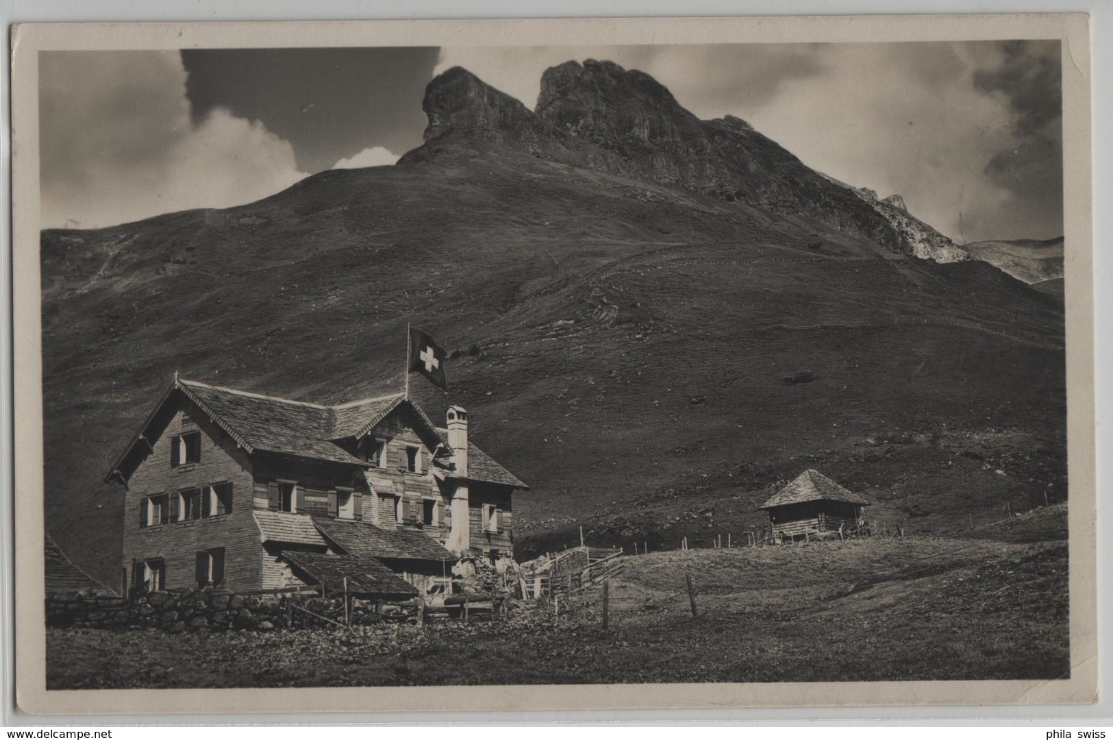 Pension Urnerstaffel Bannalp Mit Bietstöcke - Photo: Globetrotter - Sonstige & Ohne Zuordnung