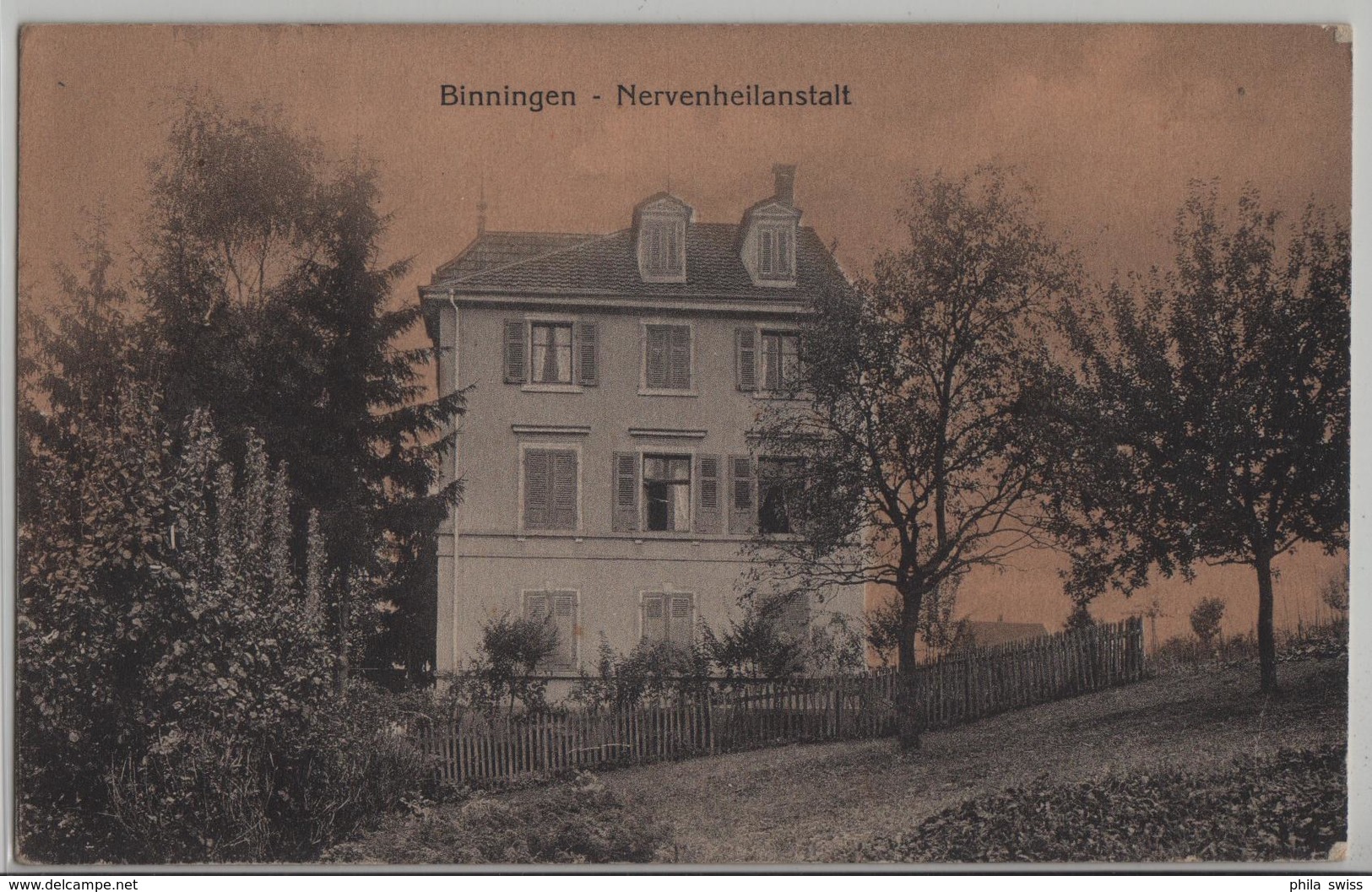 Binningen - Nervenheilanstalt - Photo: Guggenheim - Binningen