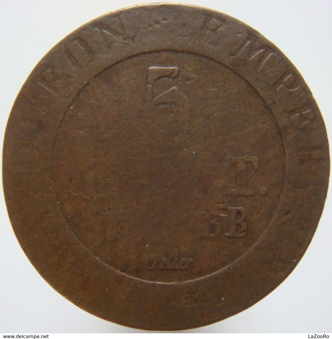 LaZooRo: France 5 Centimes 1808 BB VG - 5 Centimes