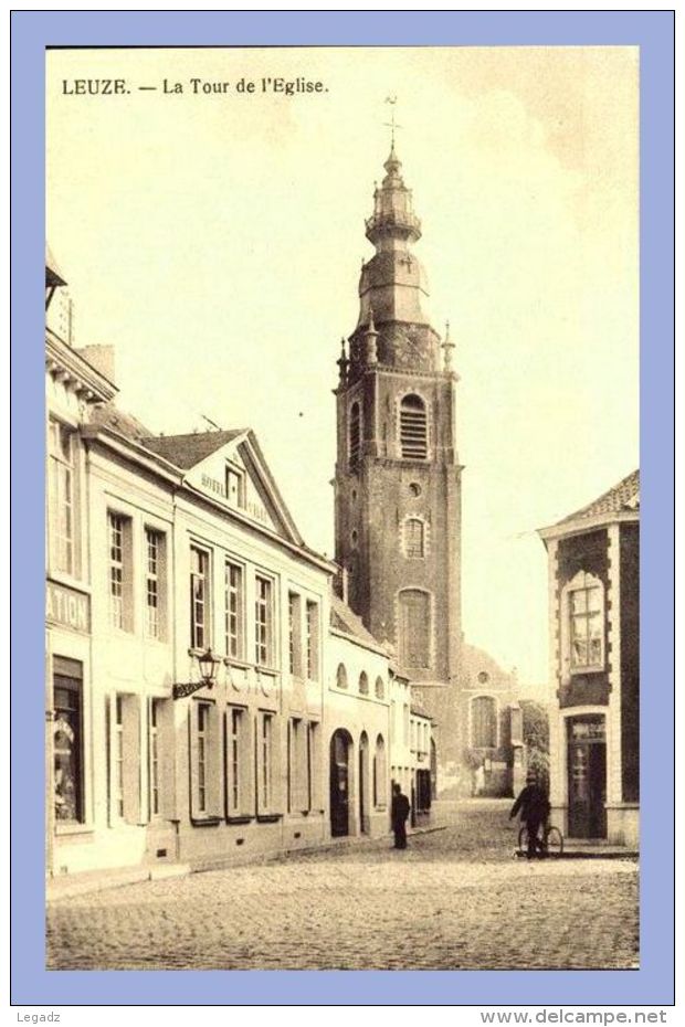 CPA - Leuze (Belgique) - La Tour De L'Eglise - Leuze-en-Hainaut