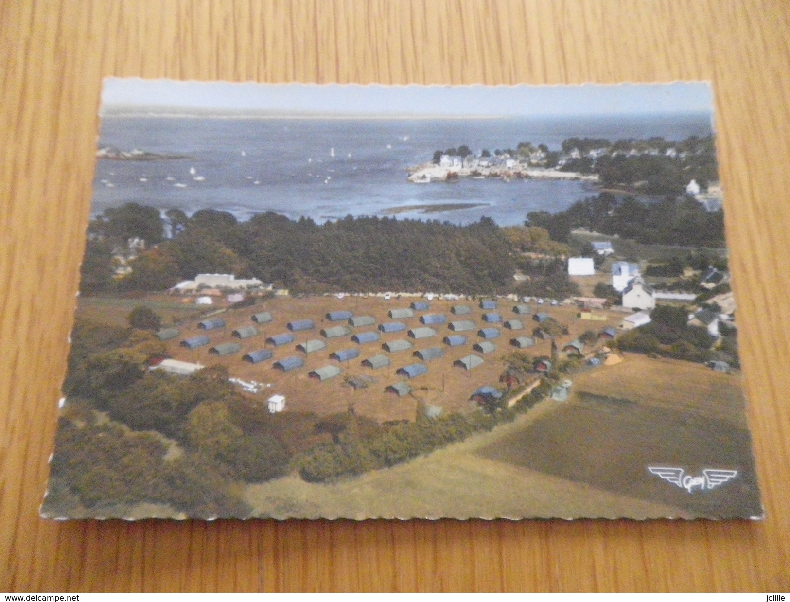 FINISTERE - LOCTUDY - 7 - Posté En 1965 ? - Camping EDF - Loctudy