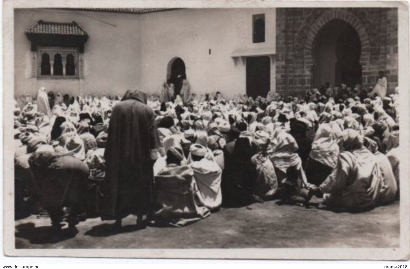 Oblitération Militaire  Casablanca     1938 Carte Photo - Casablanca