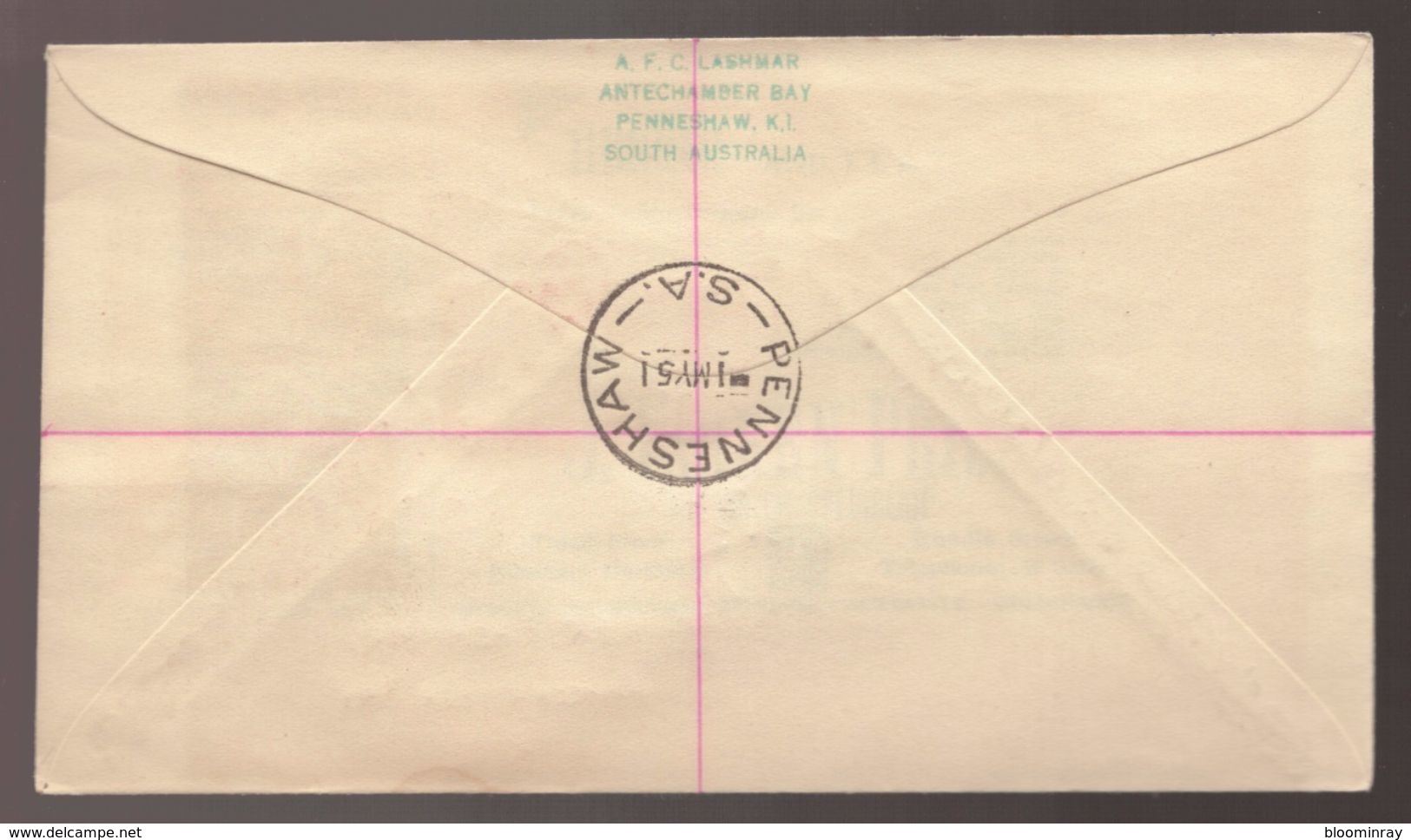 1951 Australia Jubilee Commonwealth Australia REGISTERED FDC - FDC