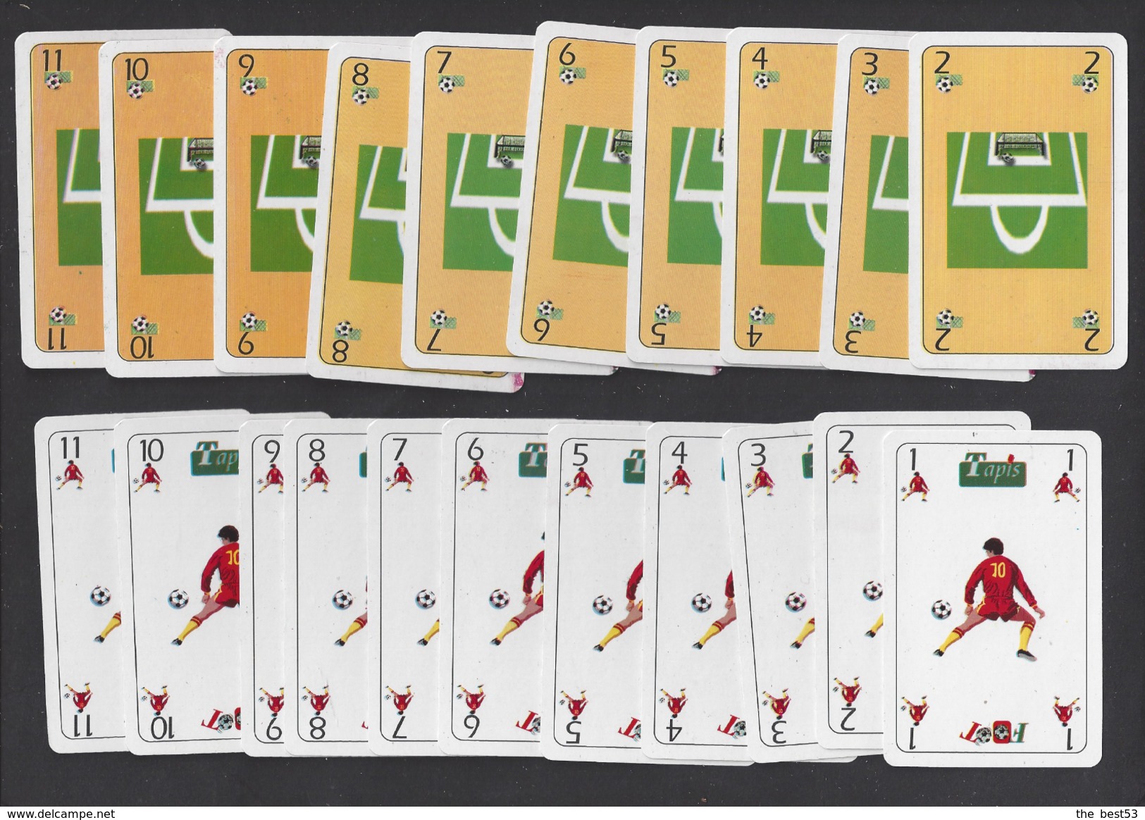 Jeux De Cartes -  Tapis Foot Avec Notice - Autres & Non Classés