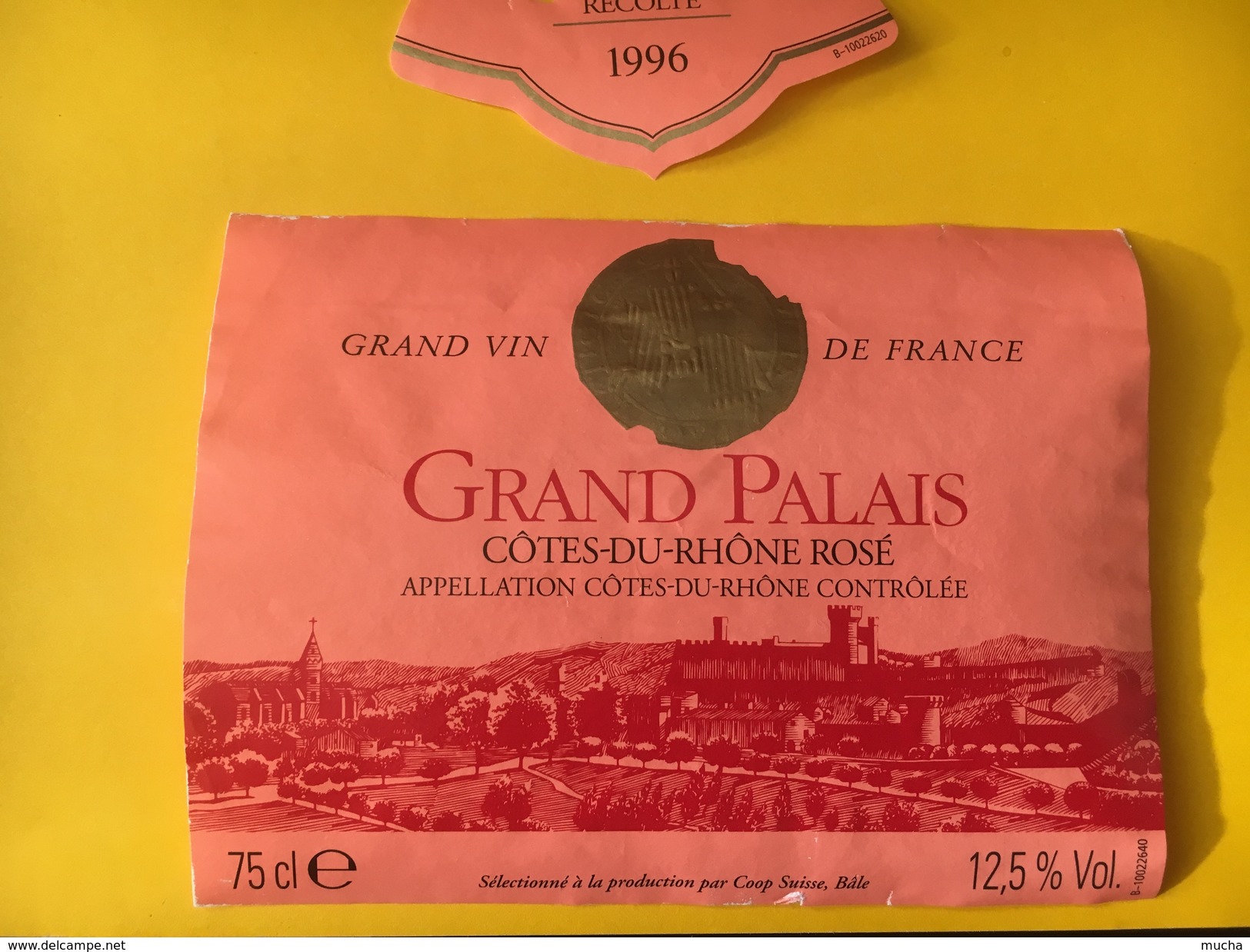 5835 - Grand Palais 1996 Côtes Du Rhône Rosé - Côtes Du Rhône