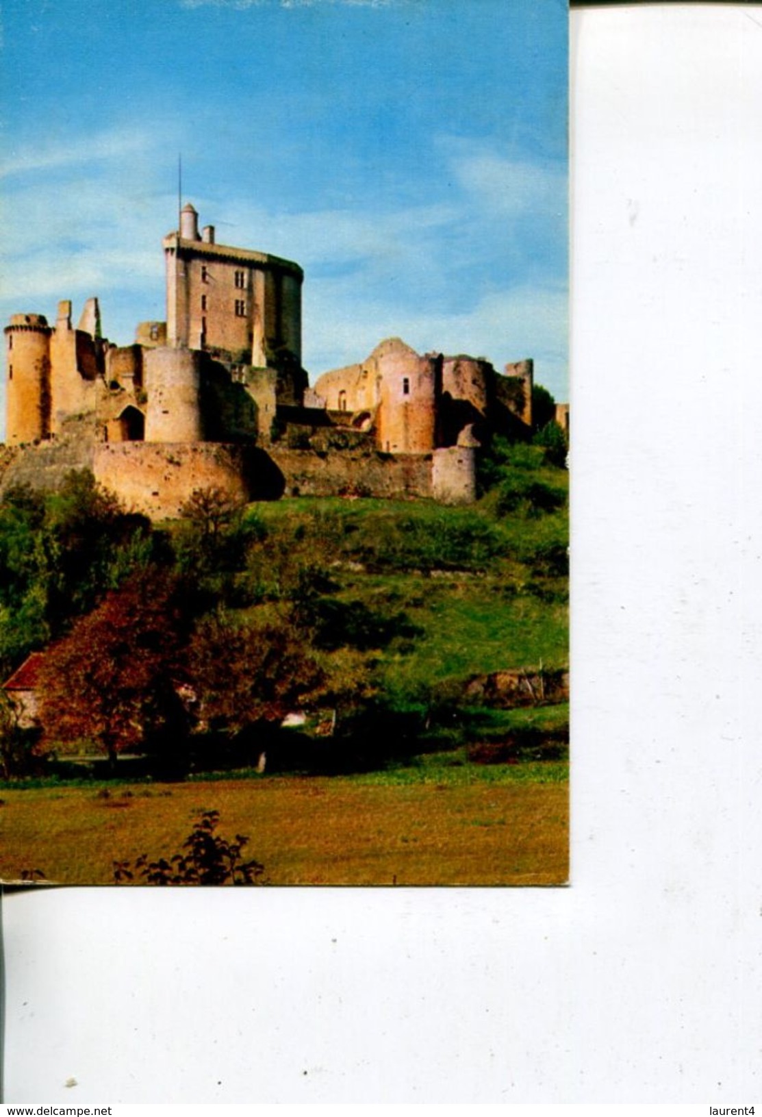 (4566) Old Card - Carte Ancienne - France - Bonaguil Castle (Comité National De L'Enfance) - Invasi D'acqua & Impianti Eolici
