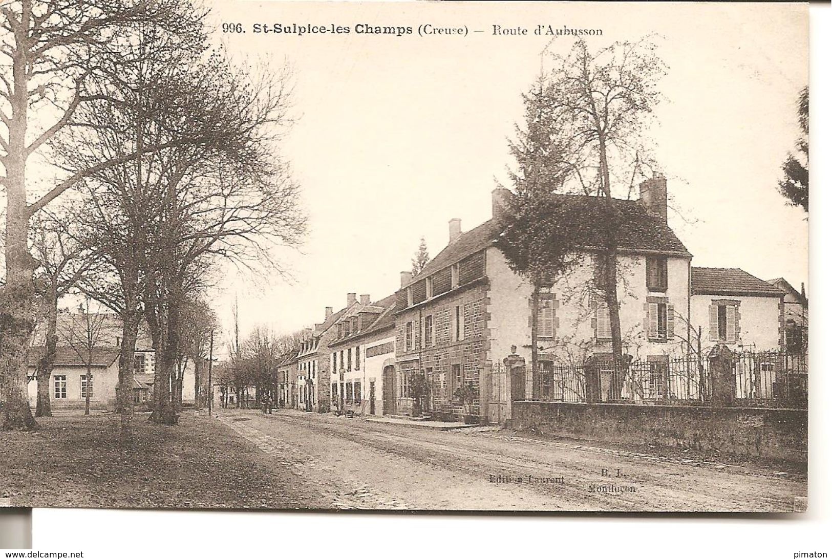 St - Sulpice - Les - Champs  - Route D'Aubusson - Autres & Non Classés