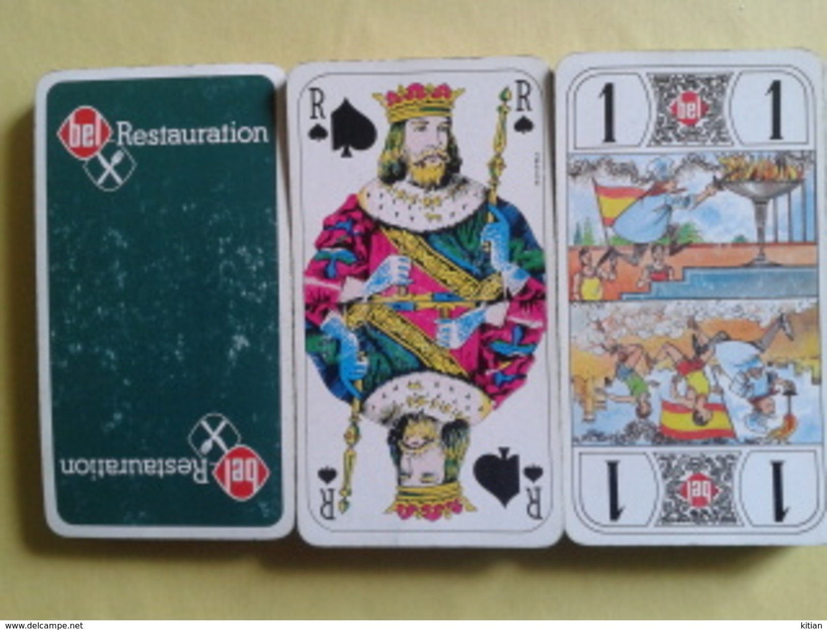 Jeu De Tarot. BEL Restauration - Cartes à Jouer Classiques