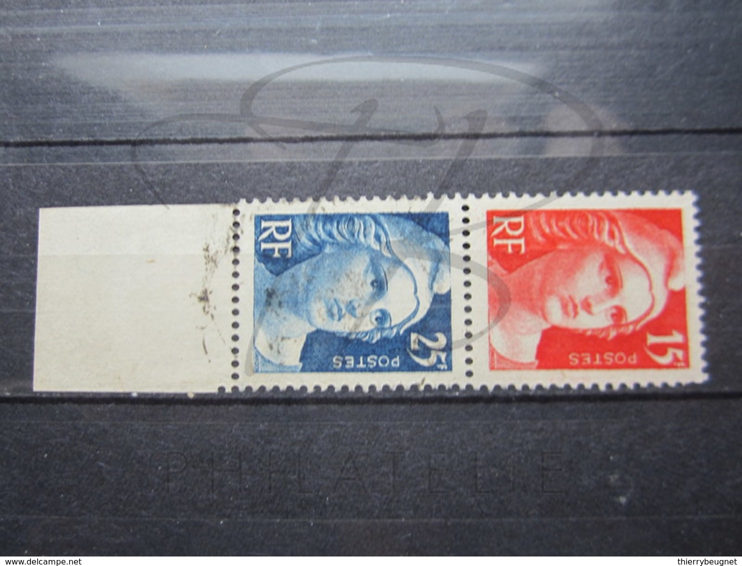 VEND BEAUX TIMBRES DE FRANCE N° 832 + 833 + VIGNETTE + BDF !!! - Oblitérés