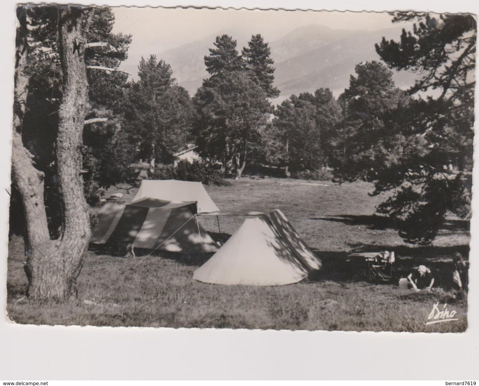 66 Font-romeu  Le Camp Du Menhir  Zone De Camping Amenage - Autres & Non Classés
