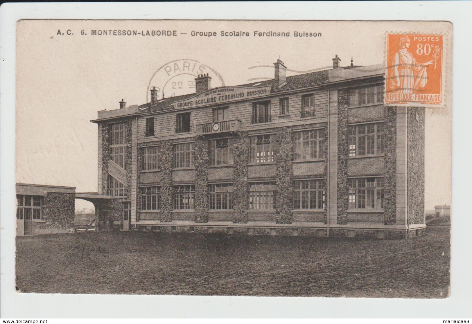 MONTESSON - YVELINES - LABORDE - GROUPE SCOLAIRE FERDINAND BUISSON - Montesson