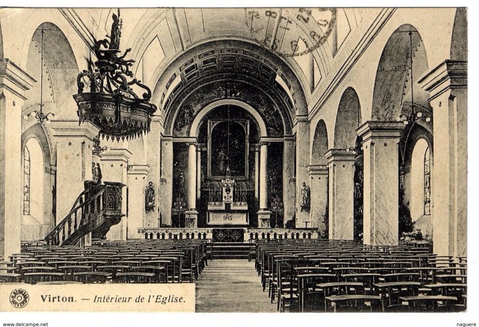 VIRTON  INTERIEUR DE L EGLISE - Virton