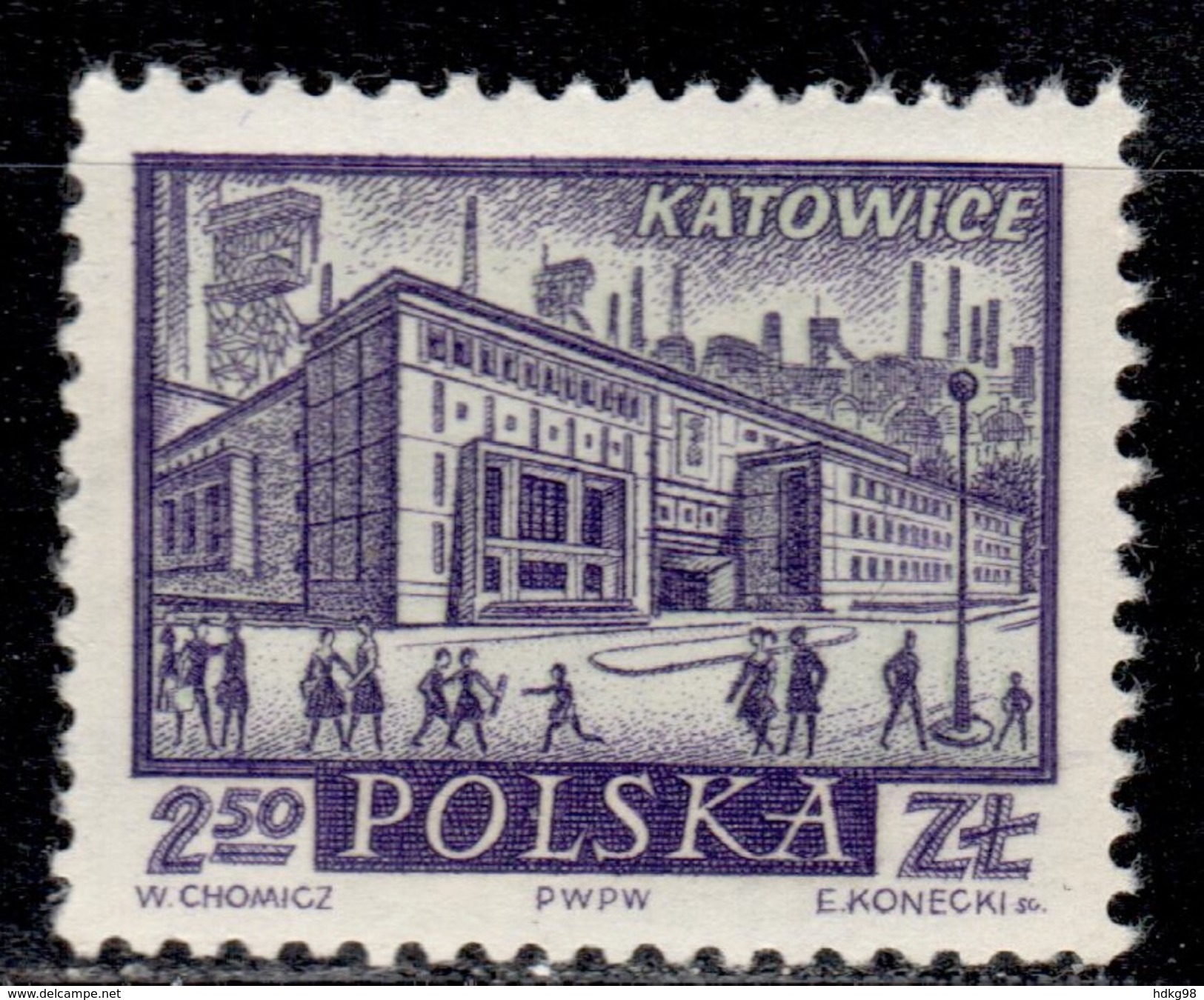 PL+ Polen 1960 1961 Mi 1192 1209 1215 1229 Mnh Städte - Ungebraucht