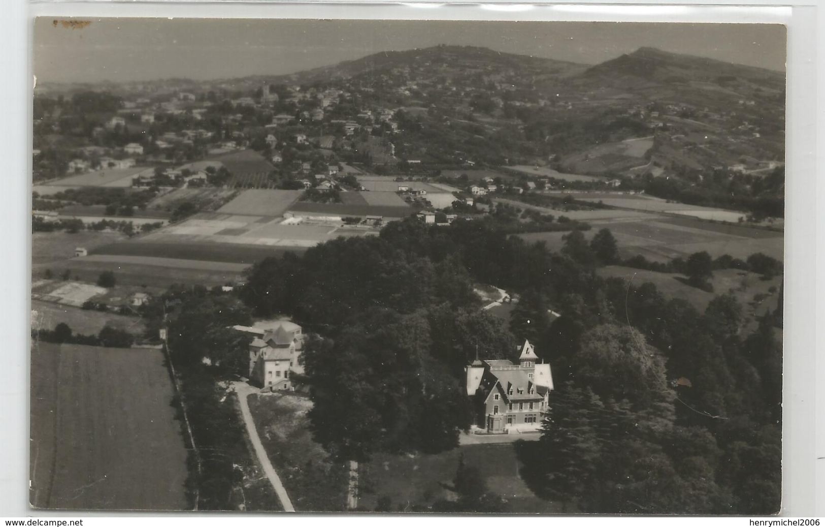 69 Rhone - St Saint Didier Au Mont Mt D'or Le Val Rosay Carte Photo Michalet Lyon - Autres & Non Classés