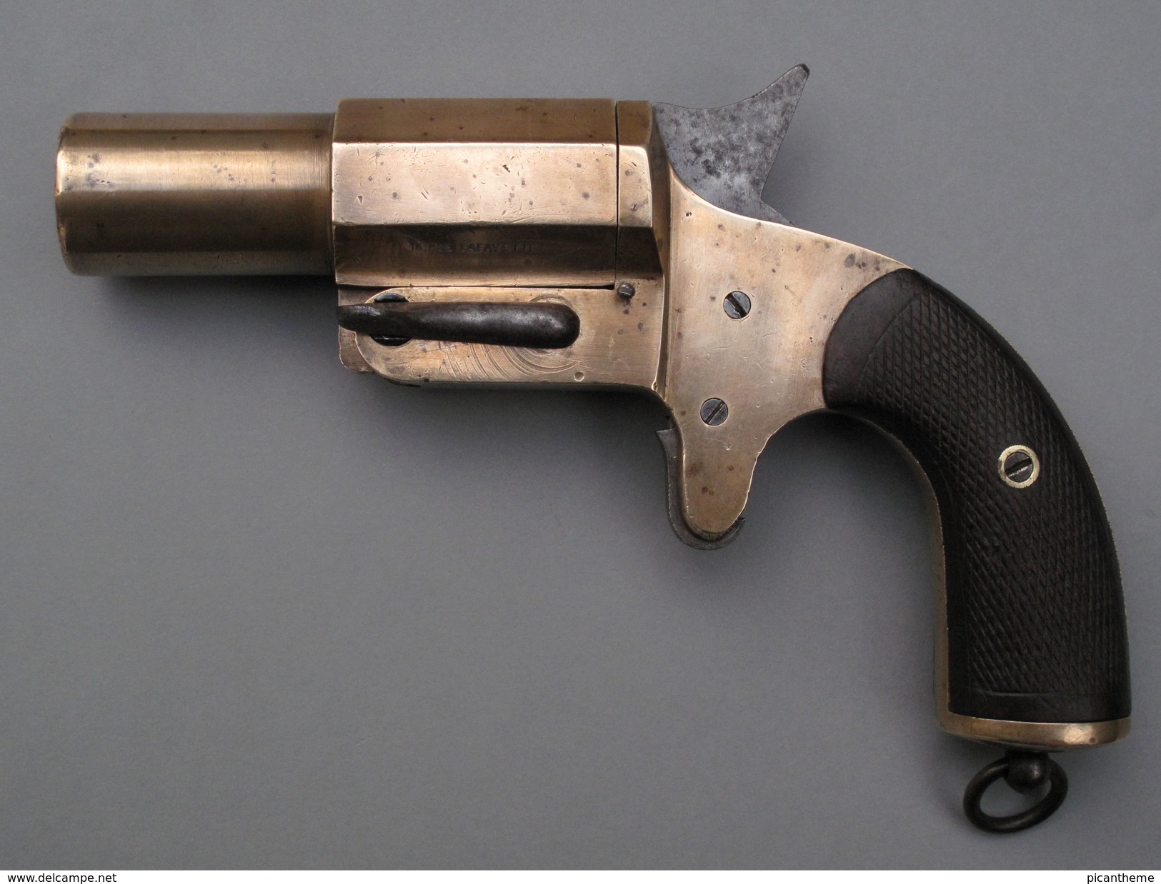 Très Beau Pistolet Lance-fusées Réglementaire Français Modèle Chobert 1914-1918 - 1914-18